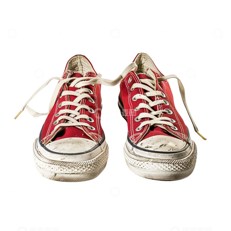 高清大图下载【趣麦麦图】红色的板鞋鞋子