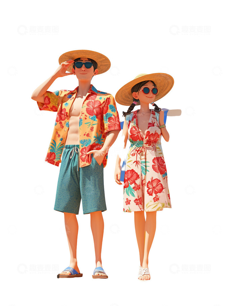 旅游节日度假的情侣2