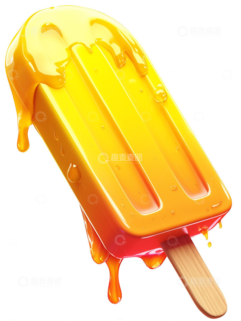 高清大图下载【趣麦麦图】水果冰棍美味