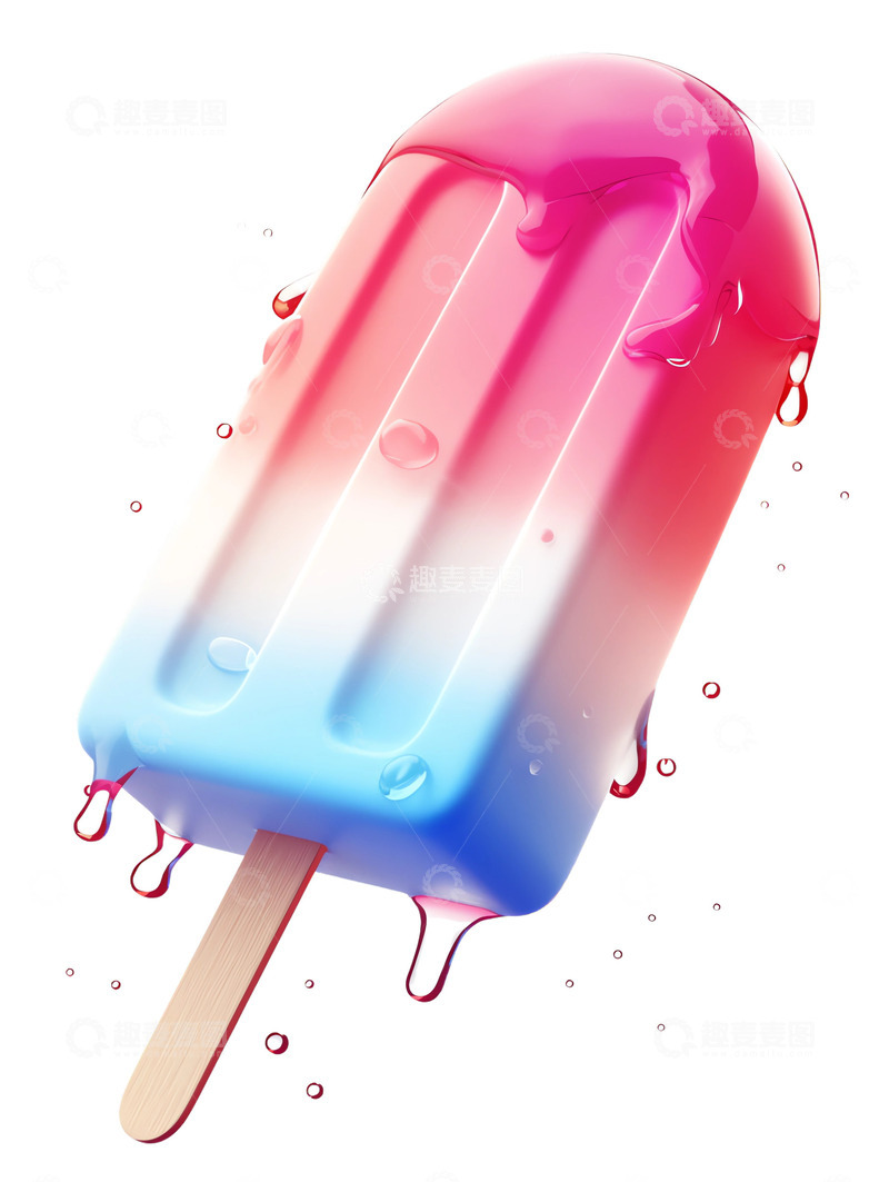 水果冰棍美食夏天