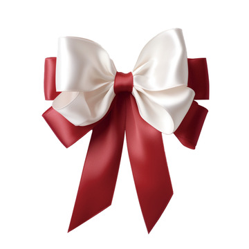 蝴蝶结实物素材