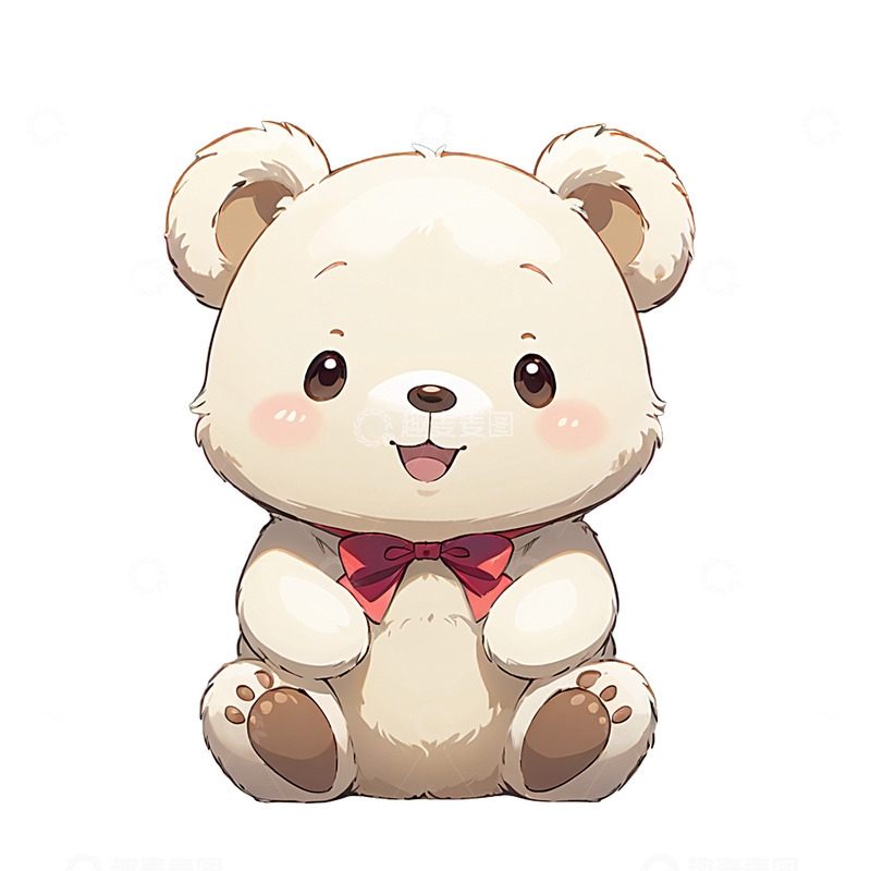高清大图下载【趣麦麦图】一只可爱小熊