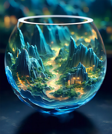 微缩景观地理景观