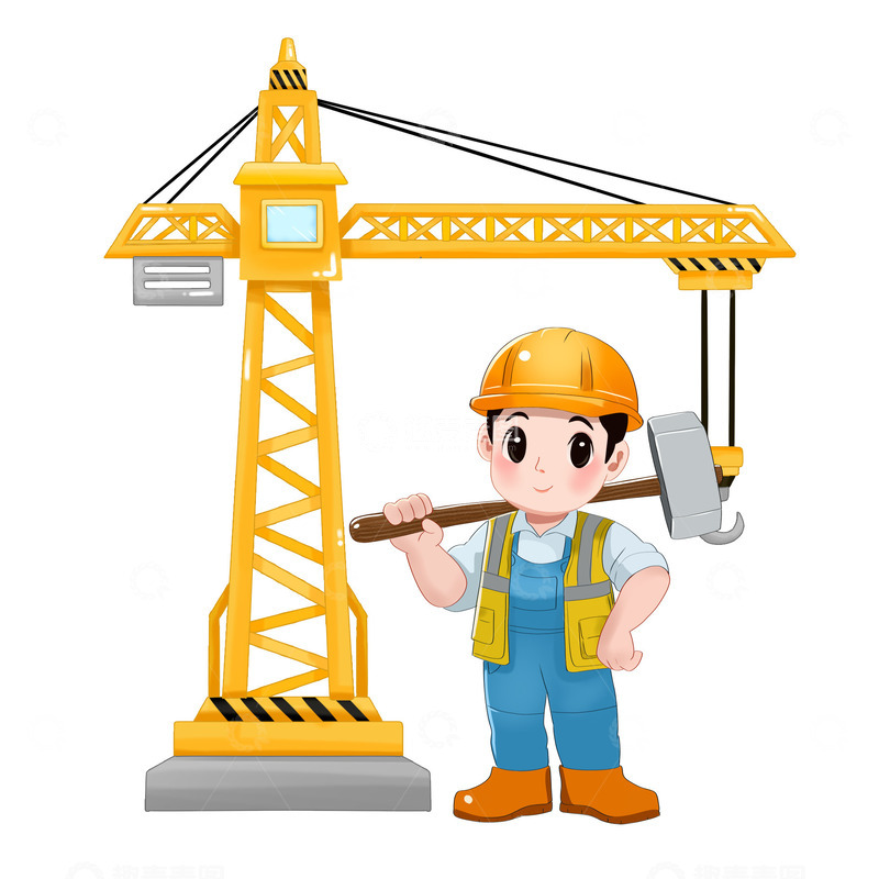 源文件下载【趣麦麦图】劳动节人物插画