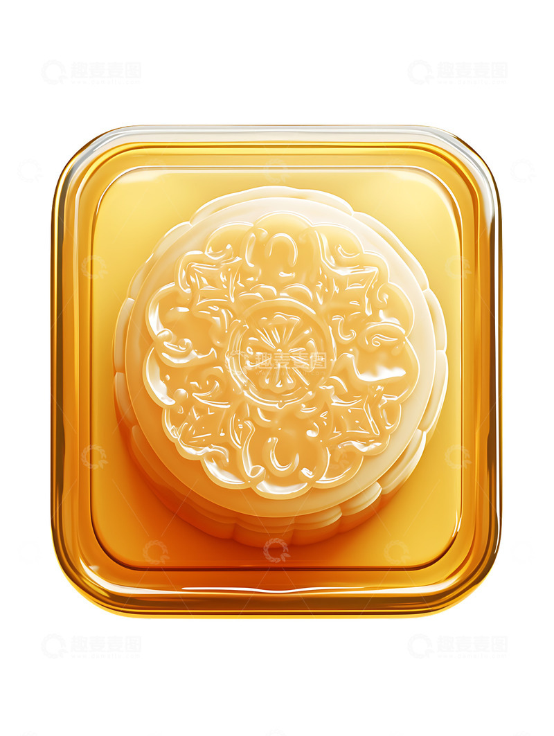 高清大图下载【趣麦麦图】-冰皮月饼月饼美食