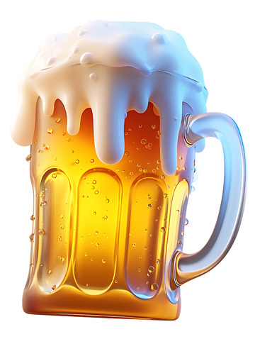 冰啤酒啤酒美味