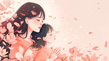 母亲节动漫素材