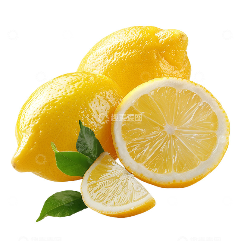 高清大图下载【趣麦麦图】水果柠檬AI摄影免抠素材