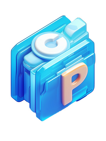 蓝色科技感几何科技背景