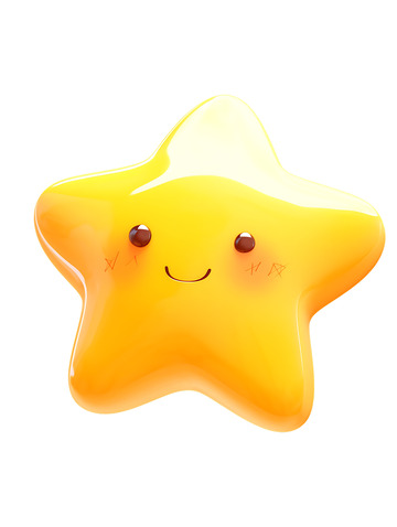 星星3D卡通