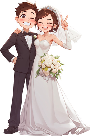 新郎新娘  婚礼