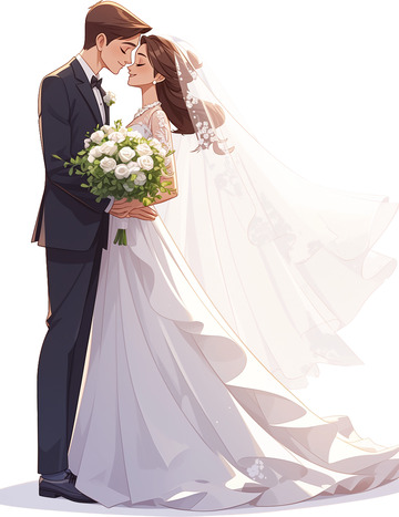 新郎新娘 婚纱