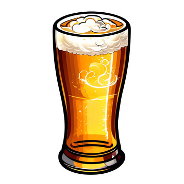啤酒插画啤酒节