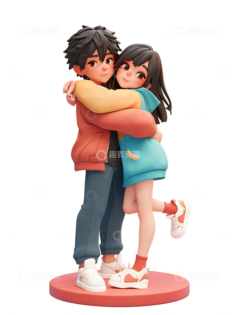 男孩女孩拥抱520