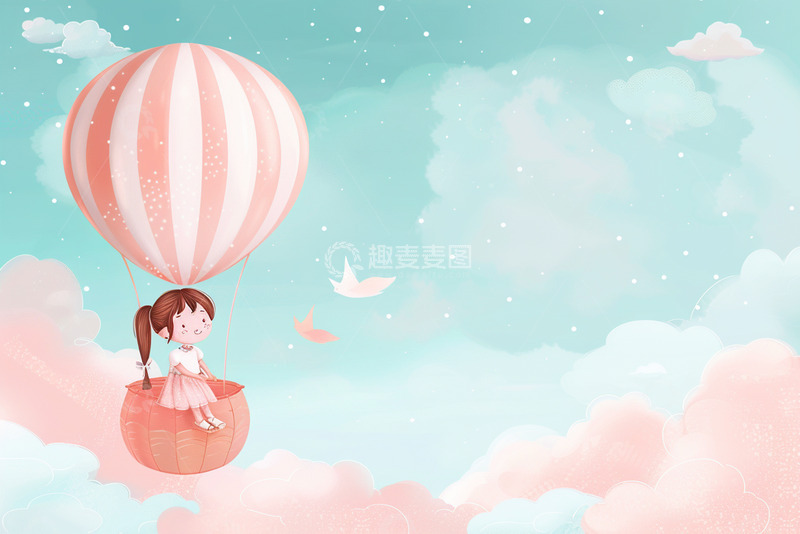 高清大图下载【趣麦麦图】儿童节清新素材