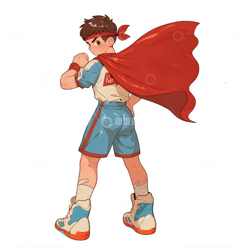 高清大图下载【趣麦麦图】高考加油高考冲刺卡通插画