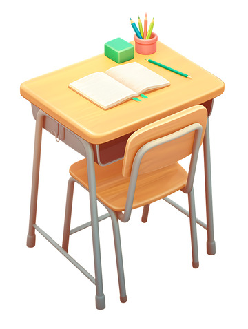 学习课桌读书学习高考