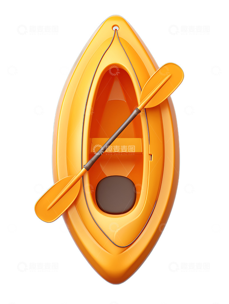 高清大图下载【趣麦麦图】救生筏小舟救生艇