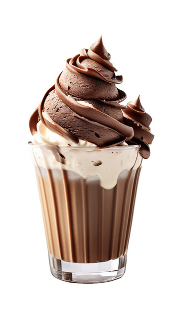 夏日巧克力冰淇淋