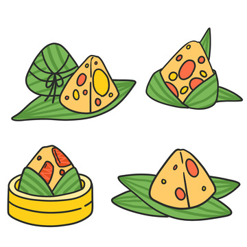 端午节粽情端午贴纸图片