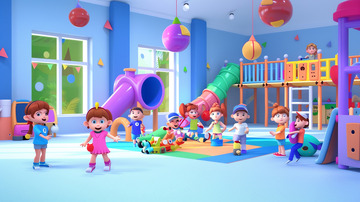 幼儿园卡通插画