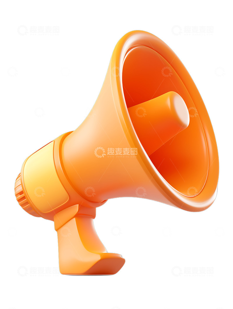高清大图下载【趣麦麦图】电子喇叭扩音器2