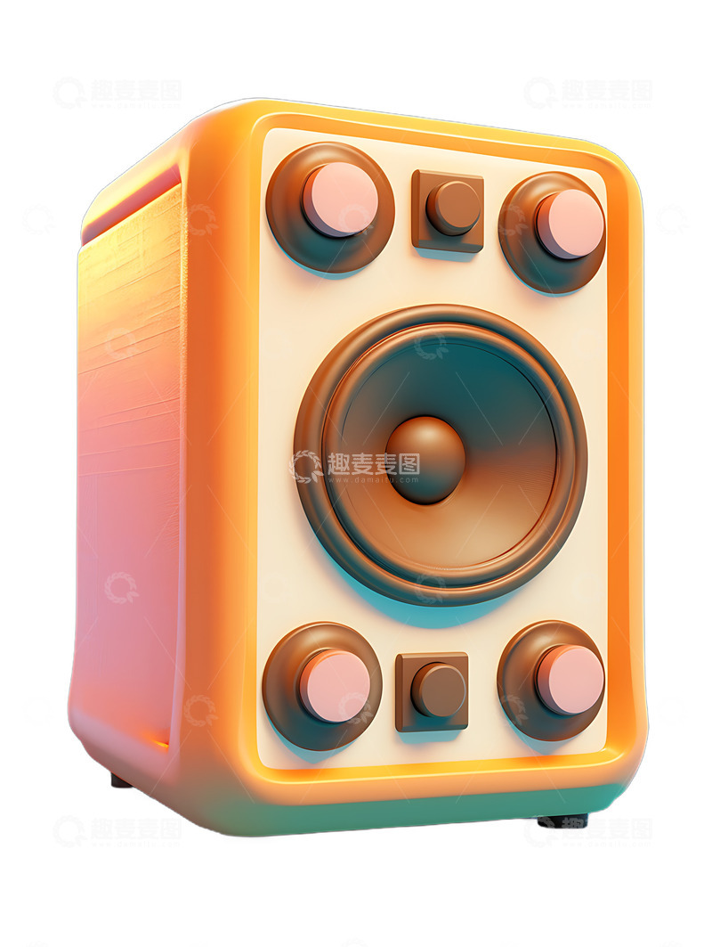 高清大图下载【趣麦麦图】卡通电子音像2