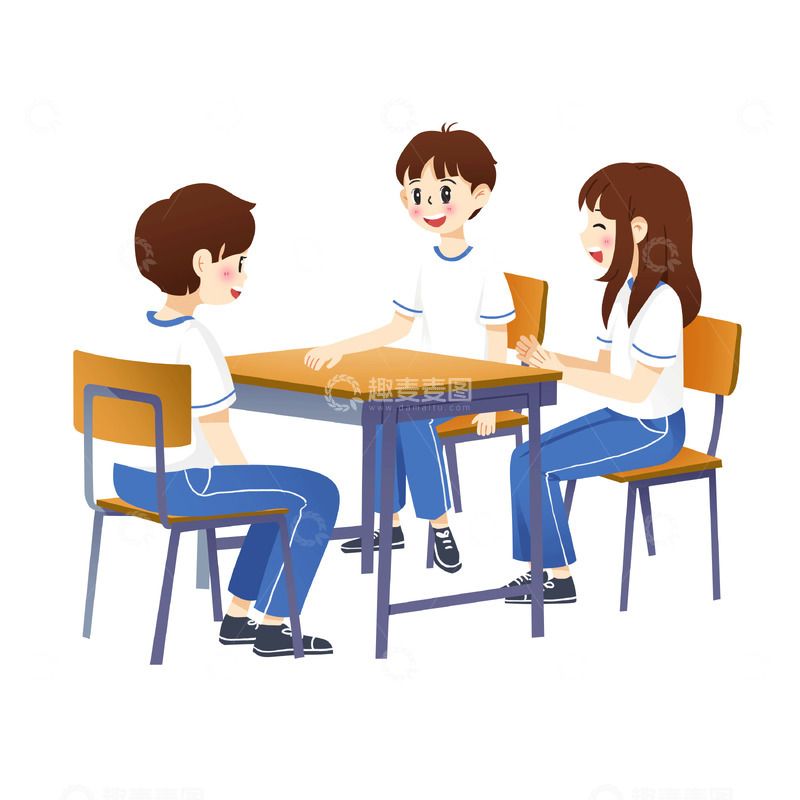 毕业季学生时代校园场景