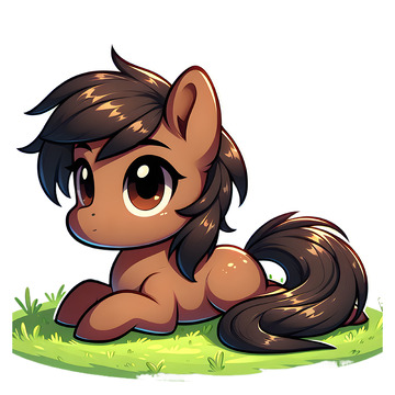 十二生肖马卡通素材