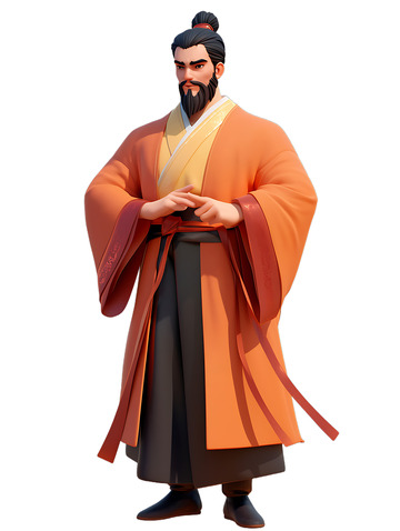 屈原卡通形象2