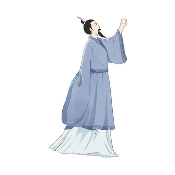 古风端午节人物屈原