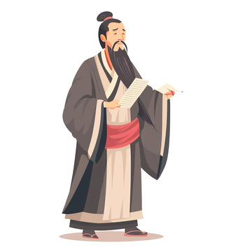 古人诗人屈原形象端午节