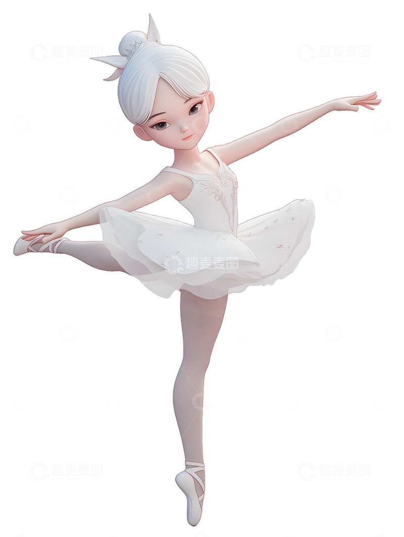 跳芭蕾舞的女孩子
