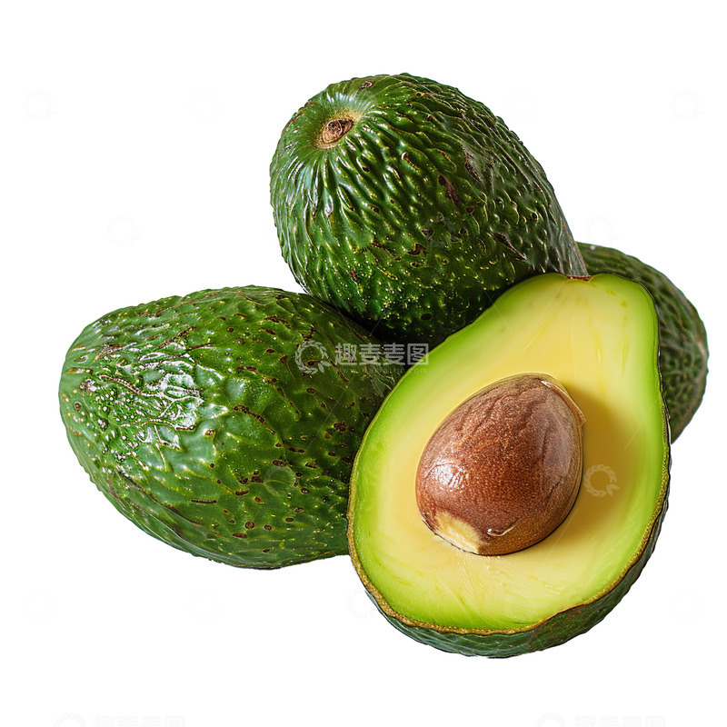 高清大图下载【趣麦麦图】牛油果水果实拍图