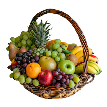 水果果篮篮子各种水果照片2