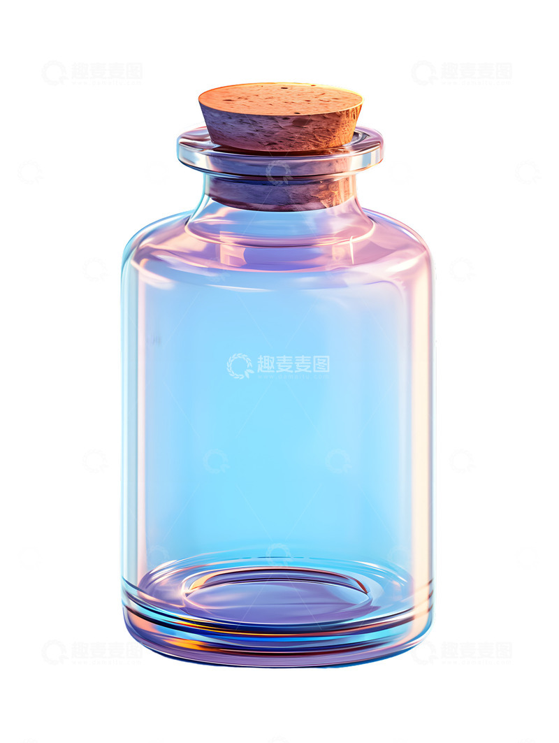 高清大图下载【趣麦麦图】玻璃瓶药品药瓶