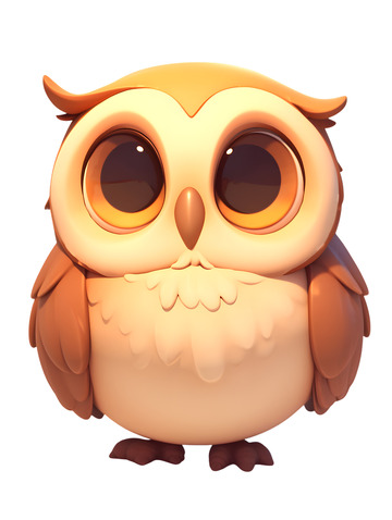 猫头鹰卡通动物