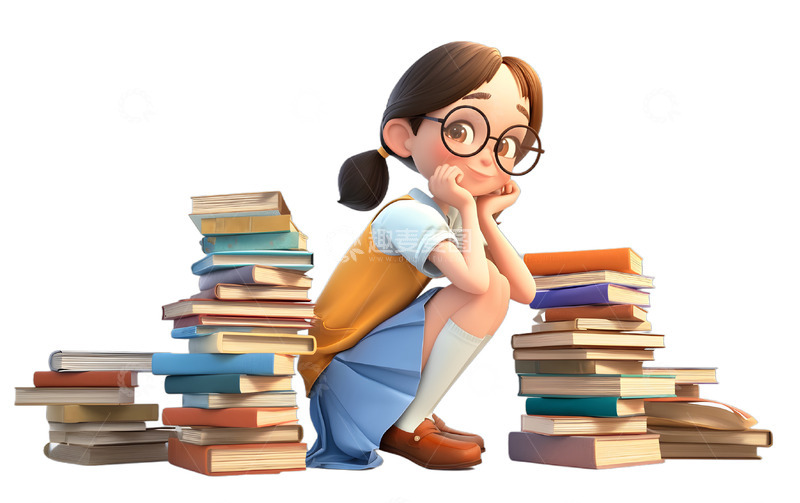 看书补习小孩学习