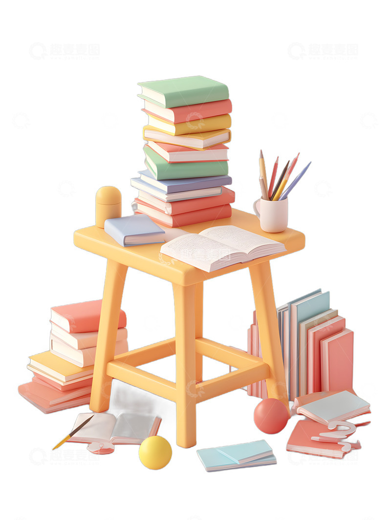 书籍书桌桌子2
