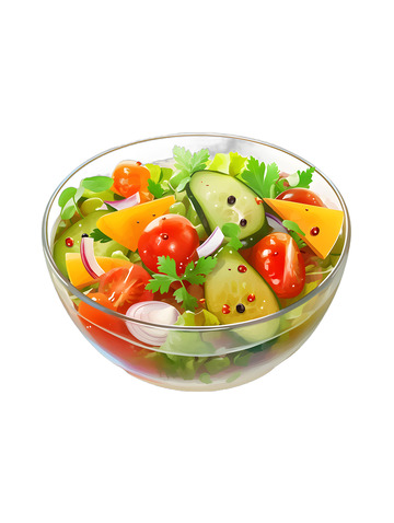 一碗蔬菜沙拉