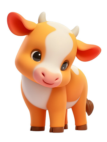 小牛卡通3D