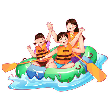 三人夏季漂流