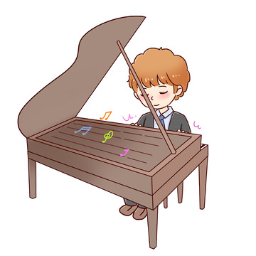 暑期培训班-学钢琴人物钢琴小王子
