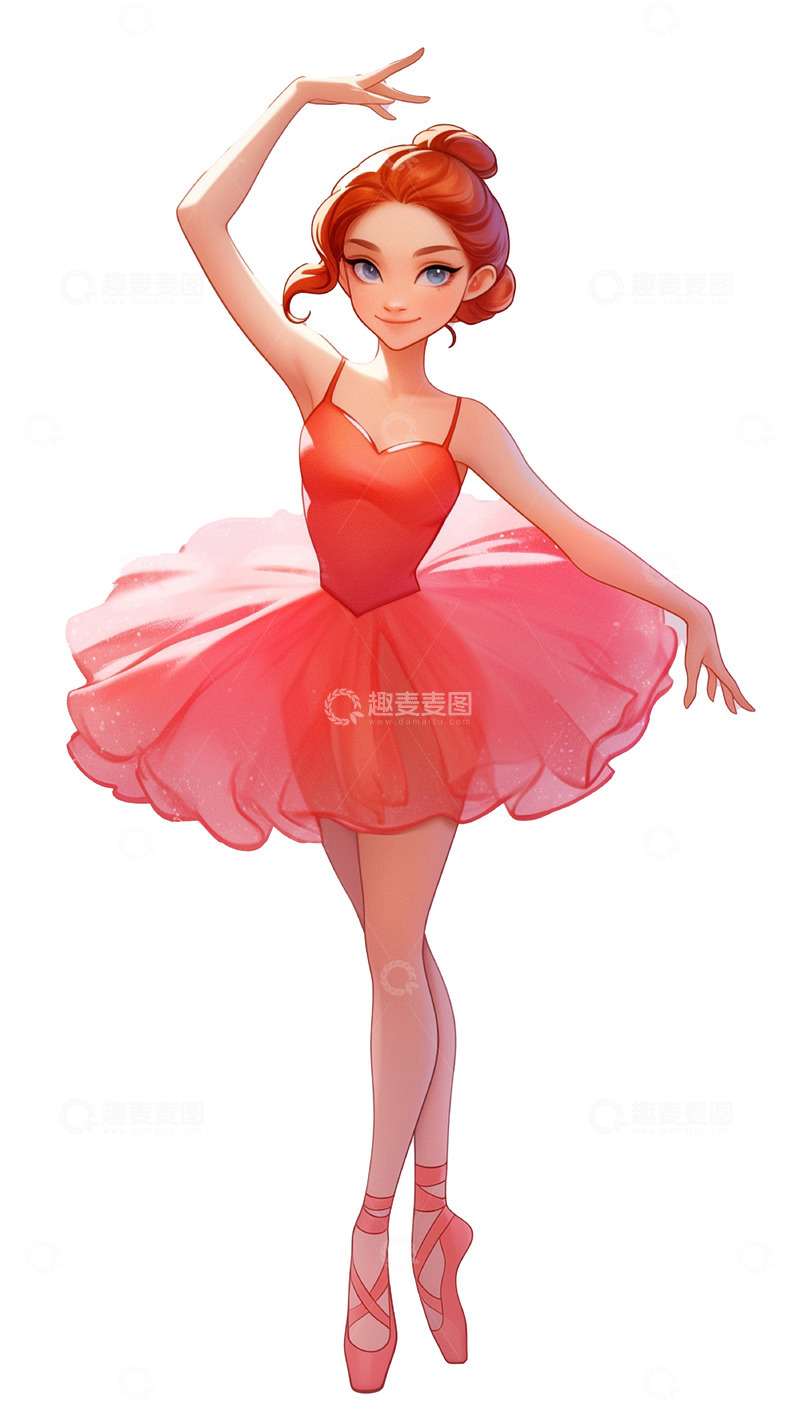高清大图下载【趣麦麦图】芭蕾舞者表演
