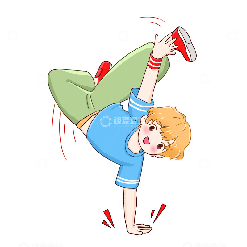 暑期培训班-街舞学员场景