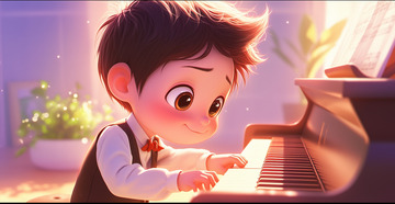 钢琴弹钢琴音乐教育