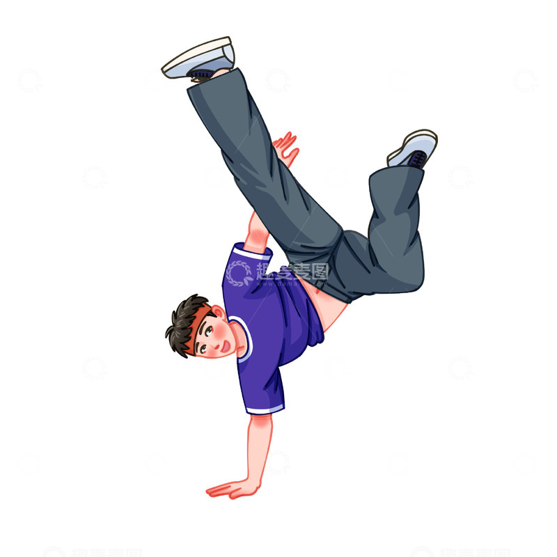 暑期培训班街舞人物