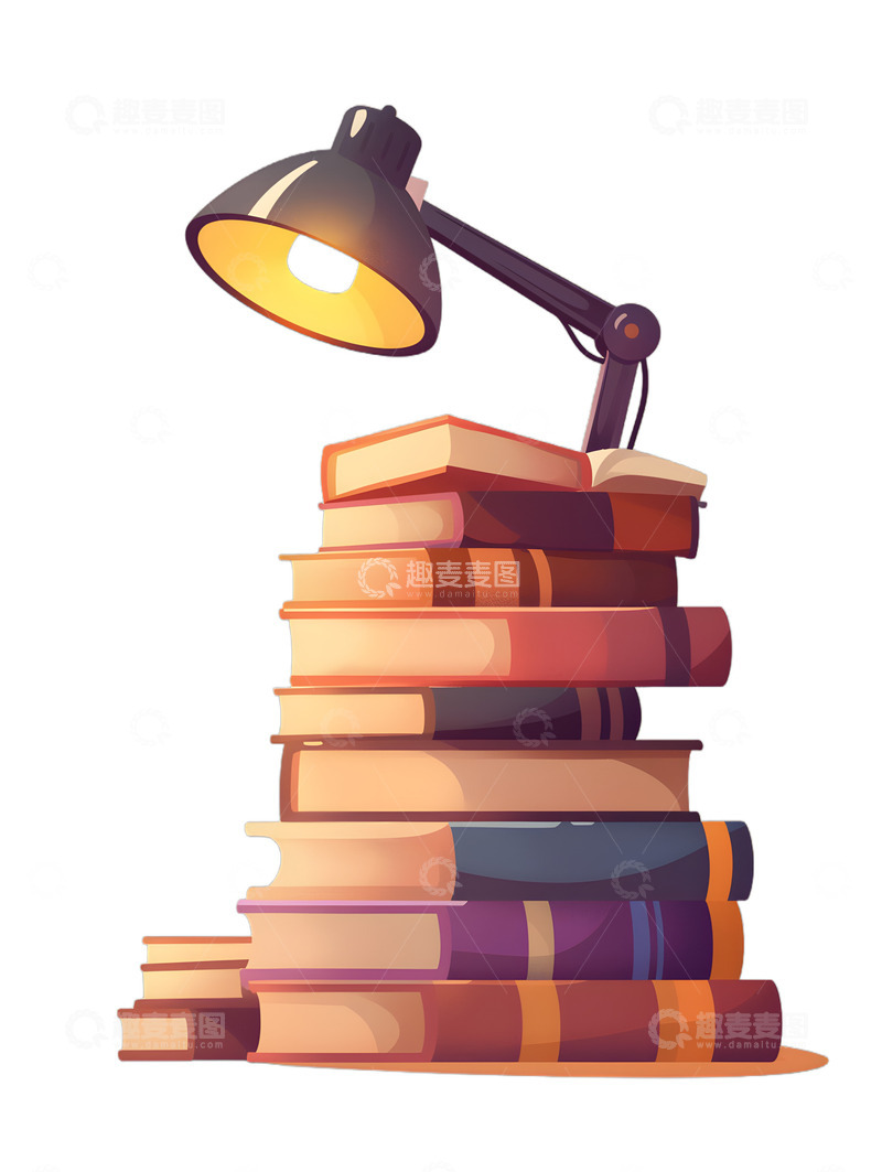 暑假补习学习读书学暑假作业台灯2