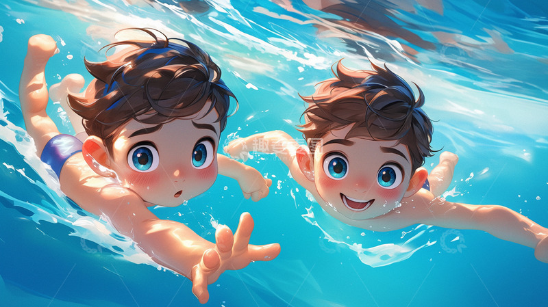 游泳馆游泳学习