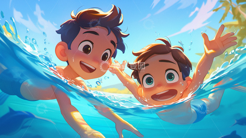 夏季游泳培训学习